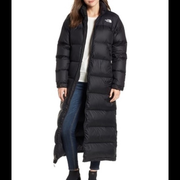 long padded jacket the north face